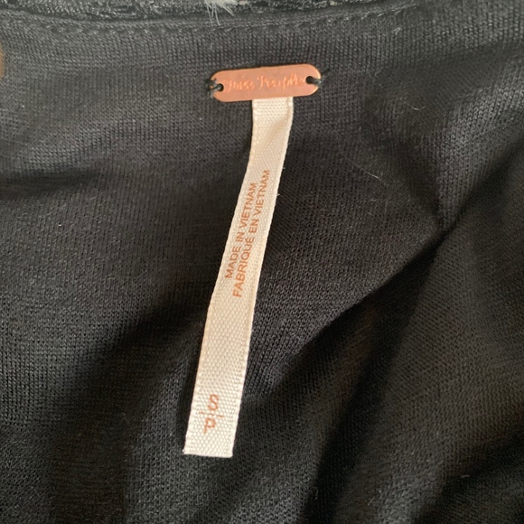 NWT- Free People Black Comb Lace Dress!! - Picture 5 of 5